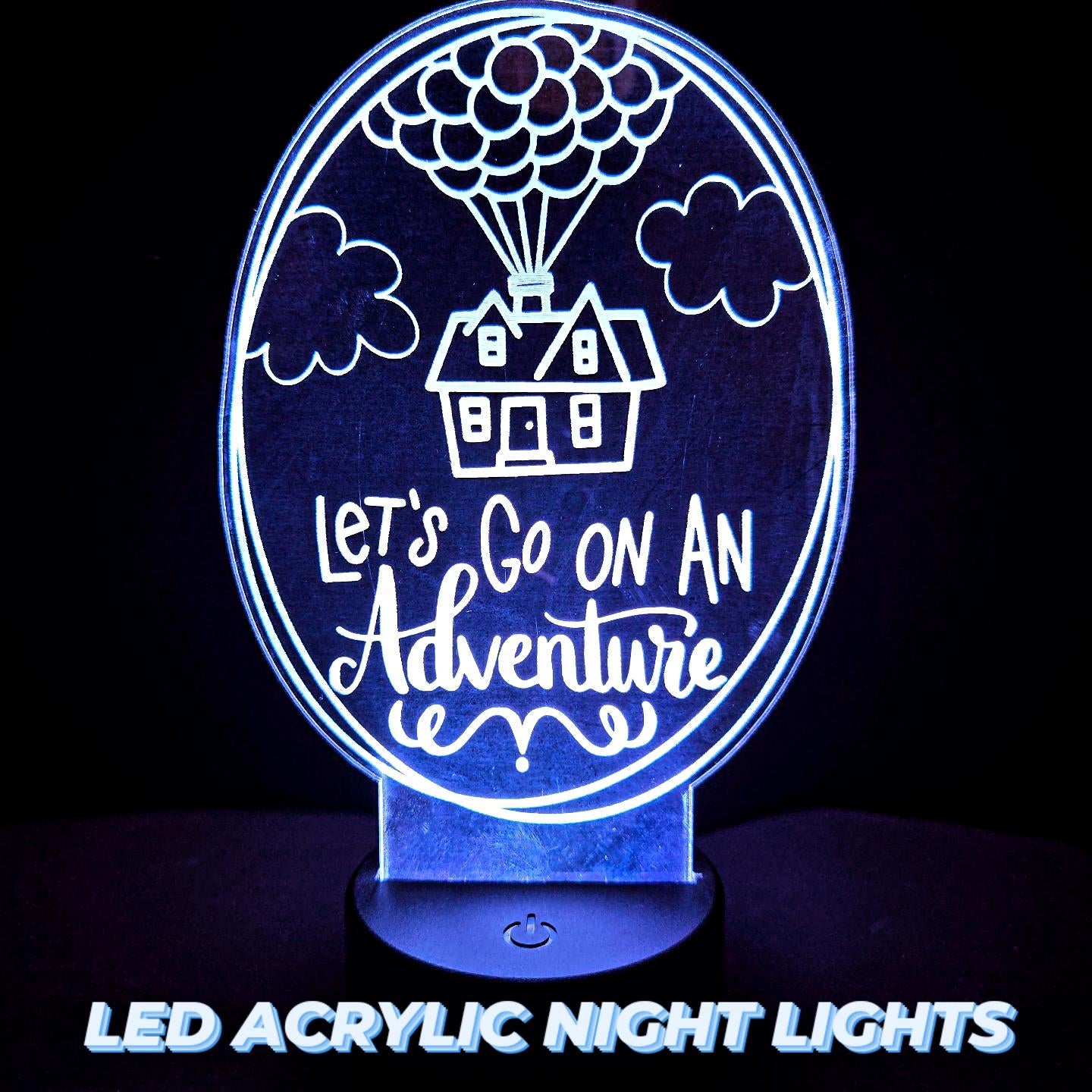 ACRYLIC COLOR CHANGING NIGHT LIGHTS