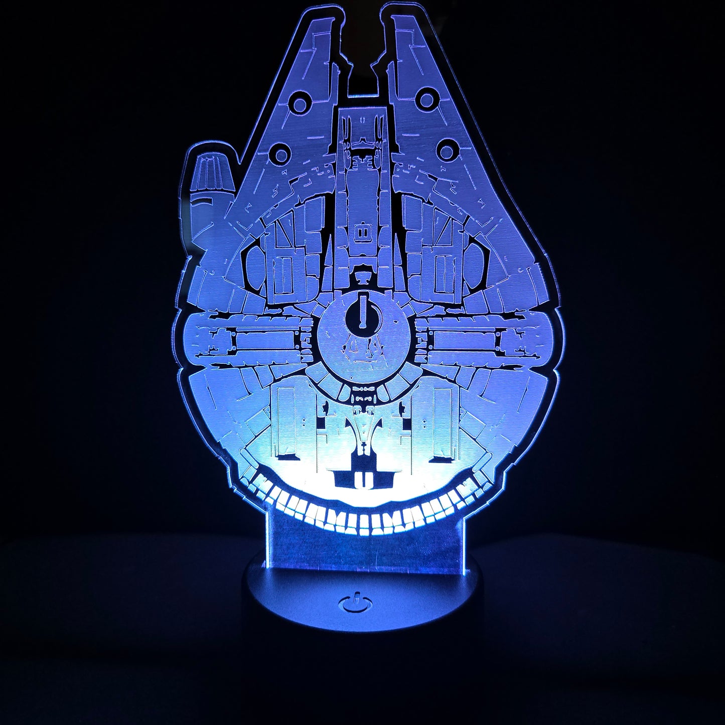 Falcon - Acrylic Color Changing Night Light (Base and Remote Included)