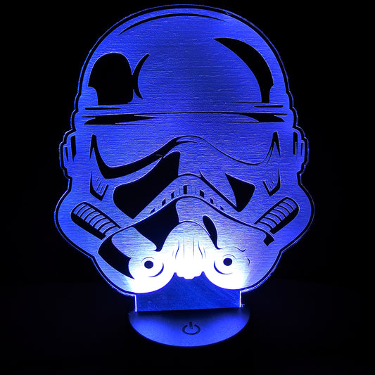 Stormtrooper - Acrylic Color Changing Night Light (Base and Remote Included)