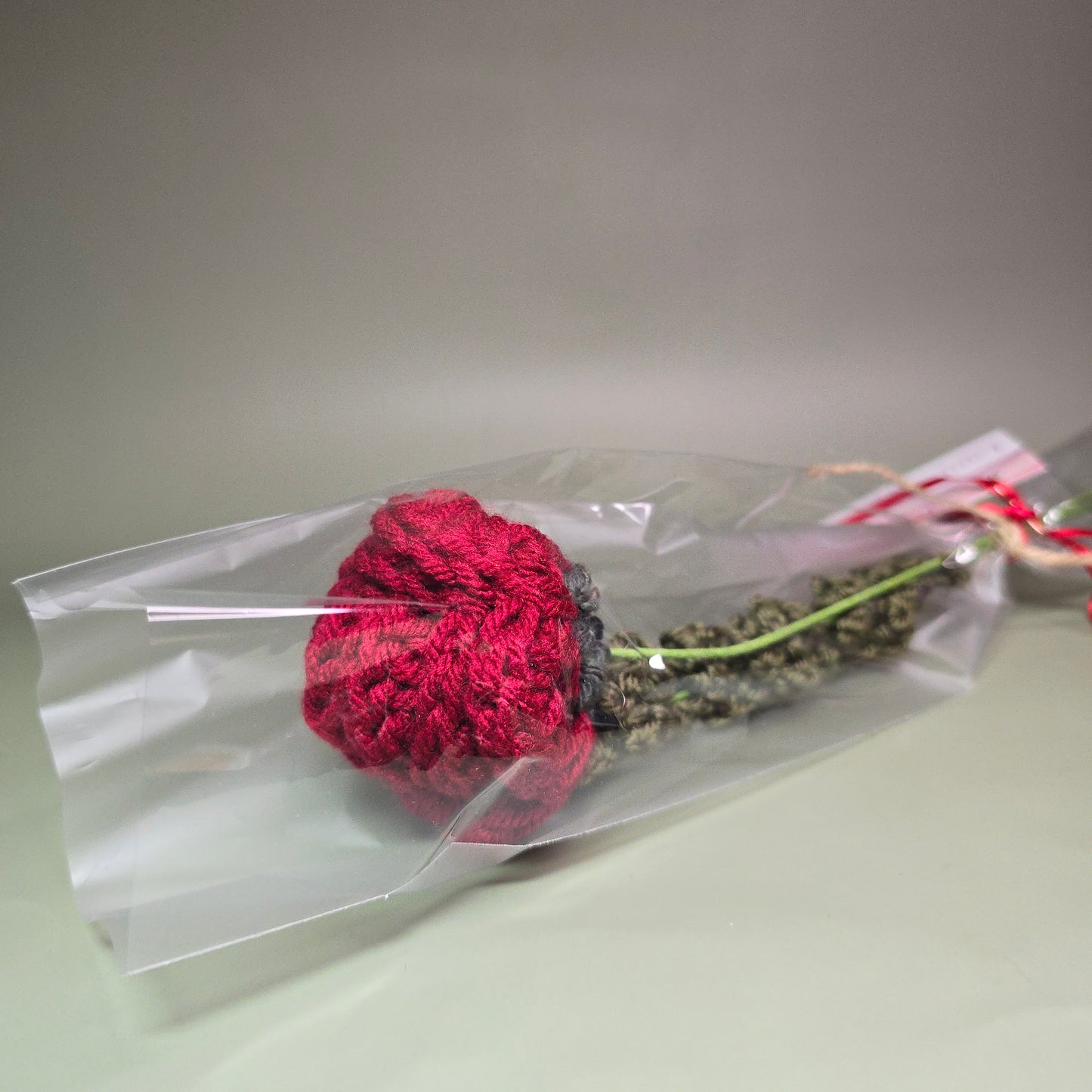 Single Crochet Flower [Red Rose] by LCRoo