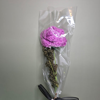 Single Crochet Flower [Pink Rose] by LCRoo