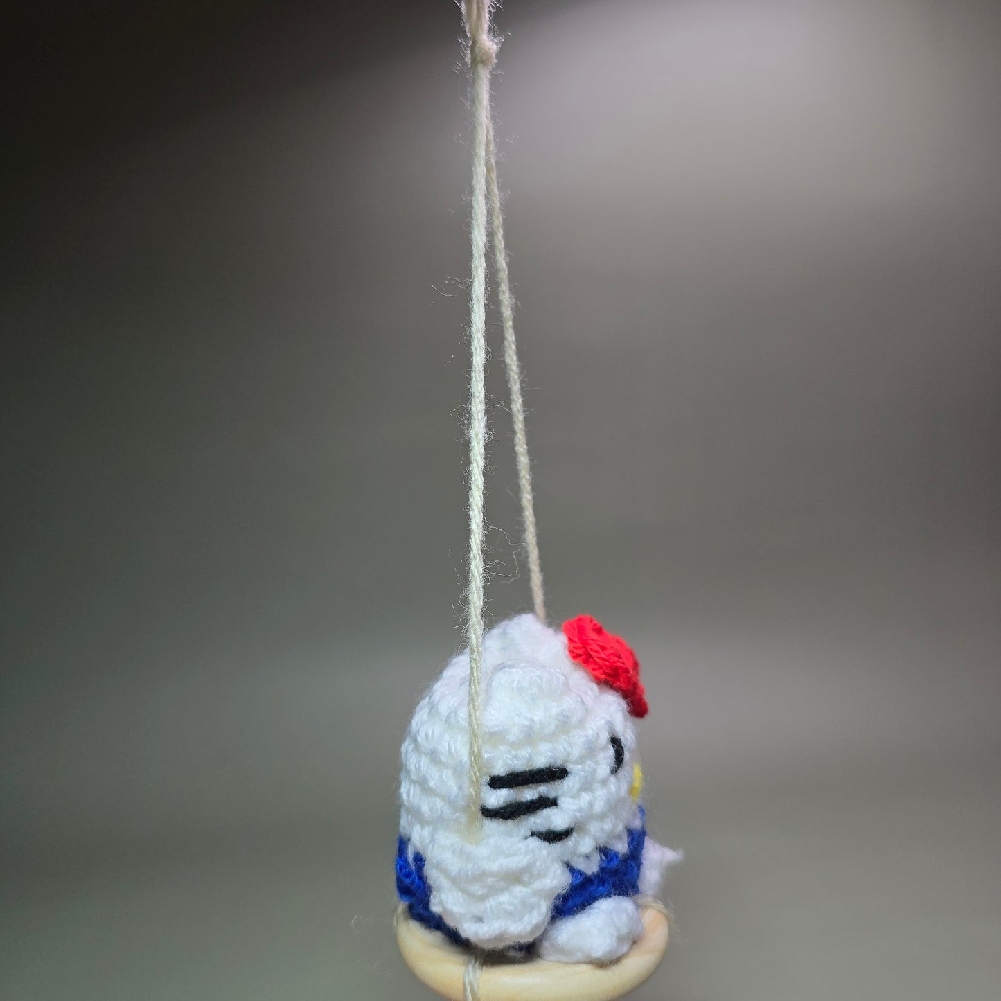 Hanging Crochet Hello Kitty by LCRoo