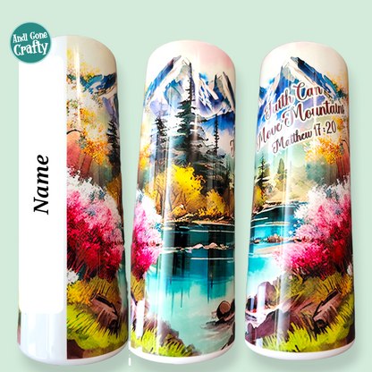 JW Faith Can Move Mountains - 20 oz Tumbler