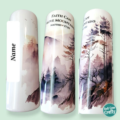 JW Faith Can Move Mountains - 20 oz Tumbler