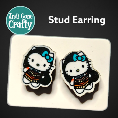 Hello Kitty Princesses - Character Stainless Steel Stud Earring