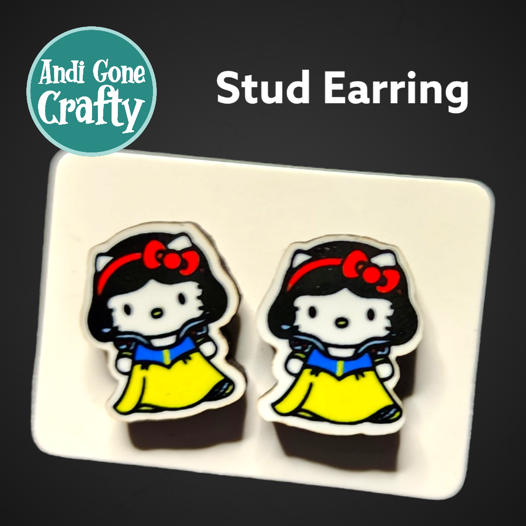 Hello Kitty Princesses - Character Stainless Steel Stud Earring