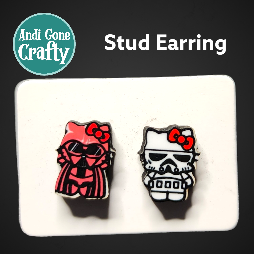 Hello Kitty Character - Stainless Steel Stud Earring