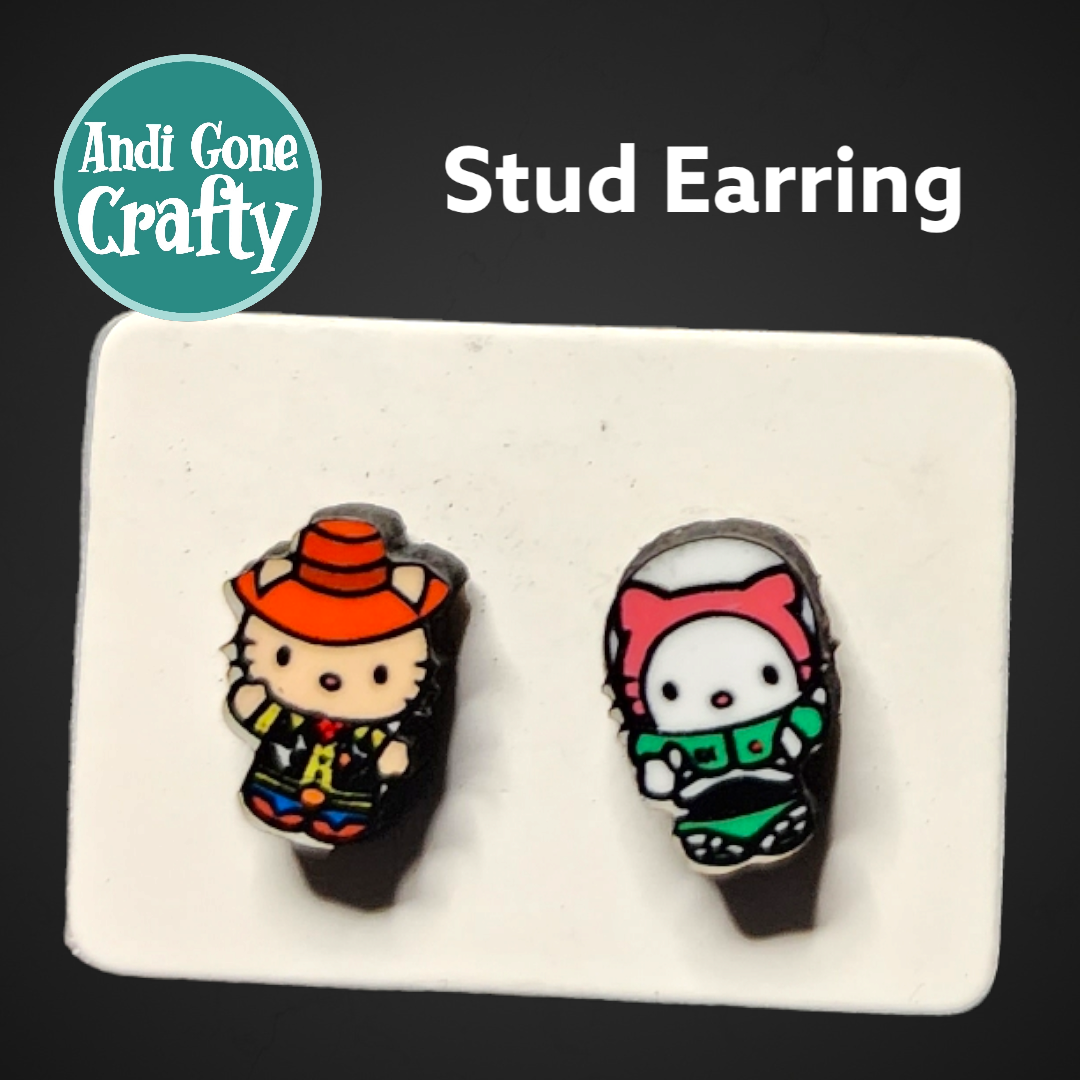 Hello Kitty Character - Stainless Steel Stud Earring