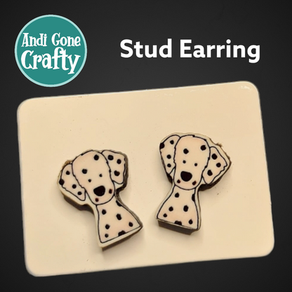 Dogs - Animal Stainless Steel Stud Earring