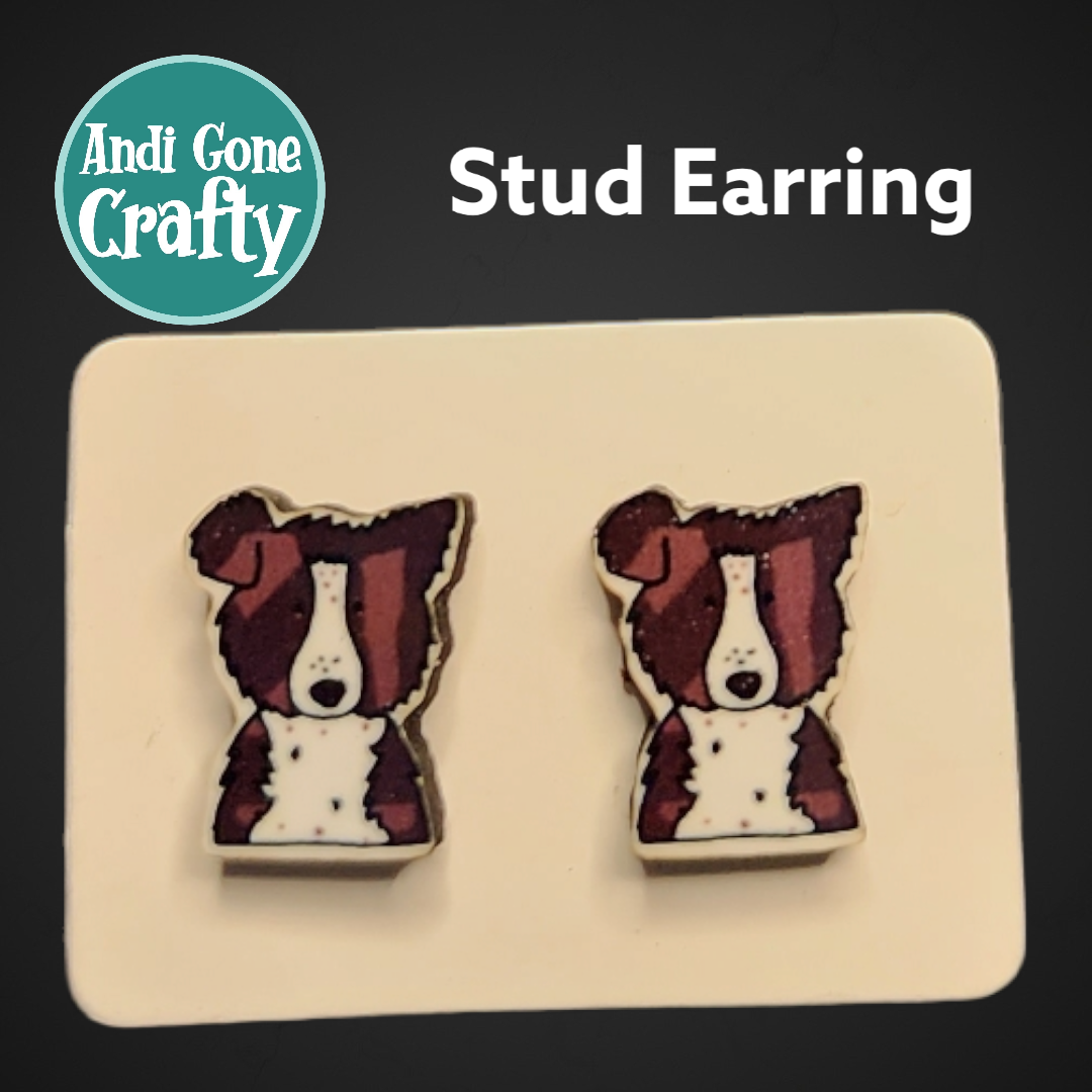 Dogs - Animal Stainless Steel Stud Earring