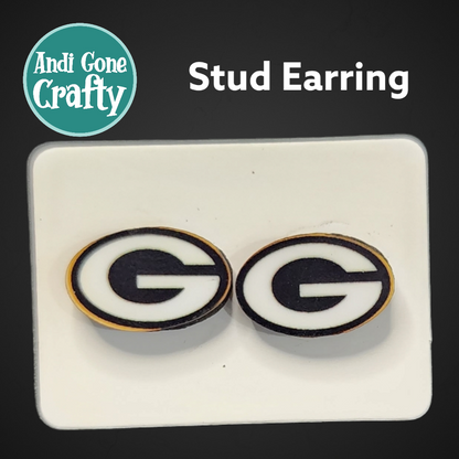 Football Sports Teams - Stainless Steel Stud Earring