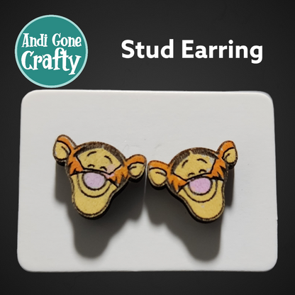Pooh - Character Stainless Steel Stud Earring