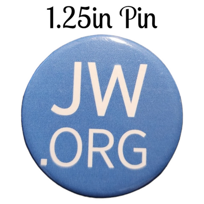 JW - 1.25" Button Pin - JW.ORG