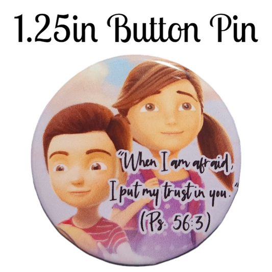 JW - 1.25" Button Pin - Kids - 2024 Year Text
