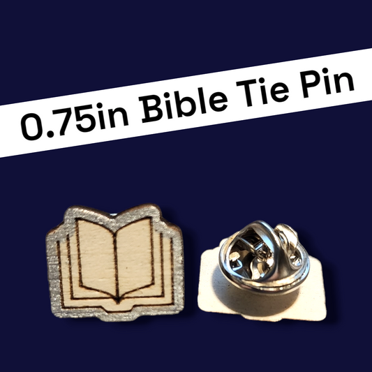 JW - 0.75 inch Bible Pin
