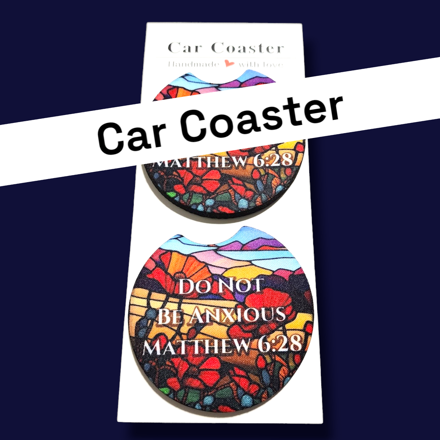 JW Car Coaster - Do not be anxious