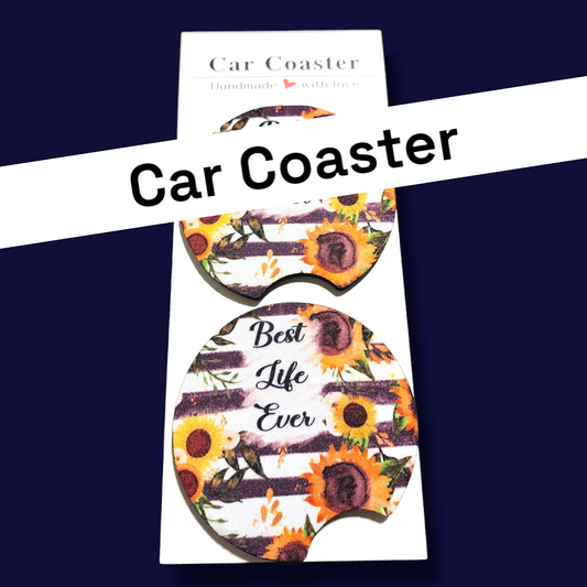 JW Car Coaster - Best Life Ever