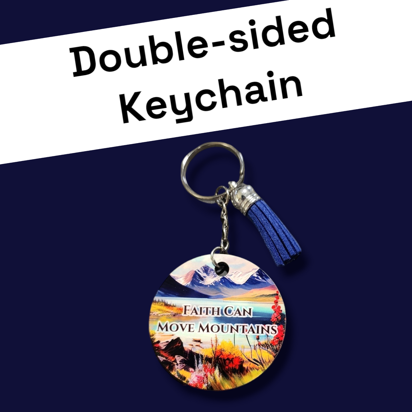 JW Key Chain - Faith Can Move Mountains - A