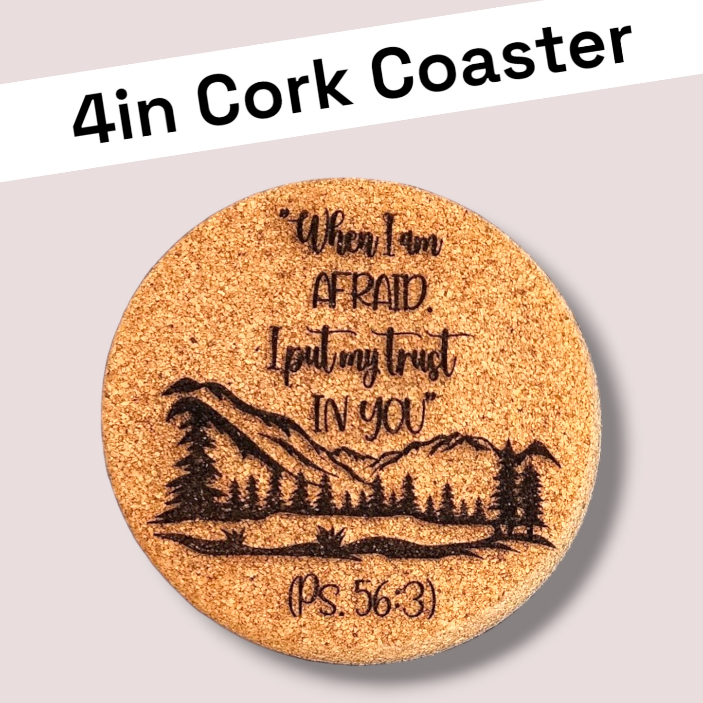 JW 4in Cork Coaster - 2024 Year Text - C