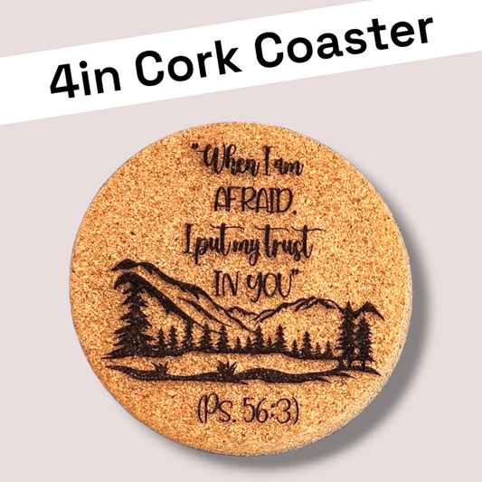 JW 4in Cork Coaster - 2024 Year Text - C