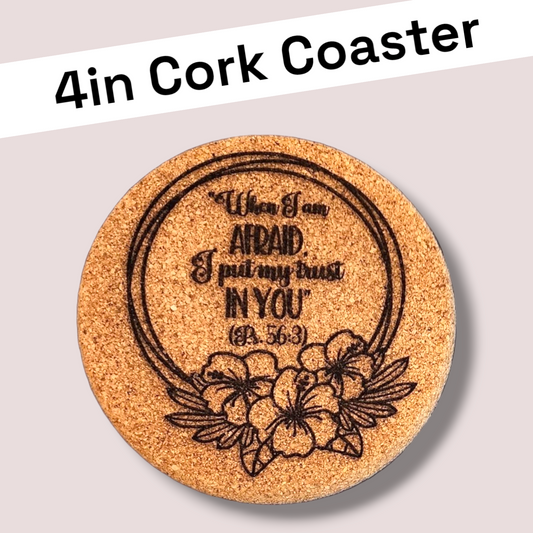 JW 4in Cork Coaster - 2024 Year Text - B
