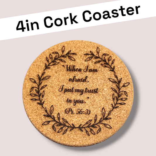 JW 4in Cork Coaster - 2024 Year Text - A