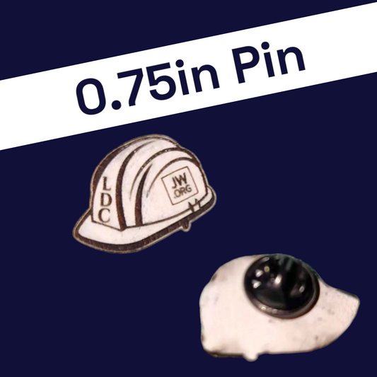 JW - 0.75 inch LDC Hard Hat Pin