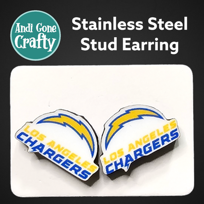 Football Teams - Sports  - Stainless Steel Stud Earring