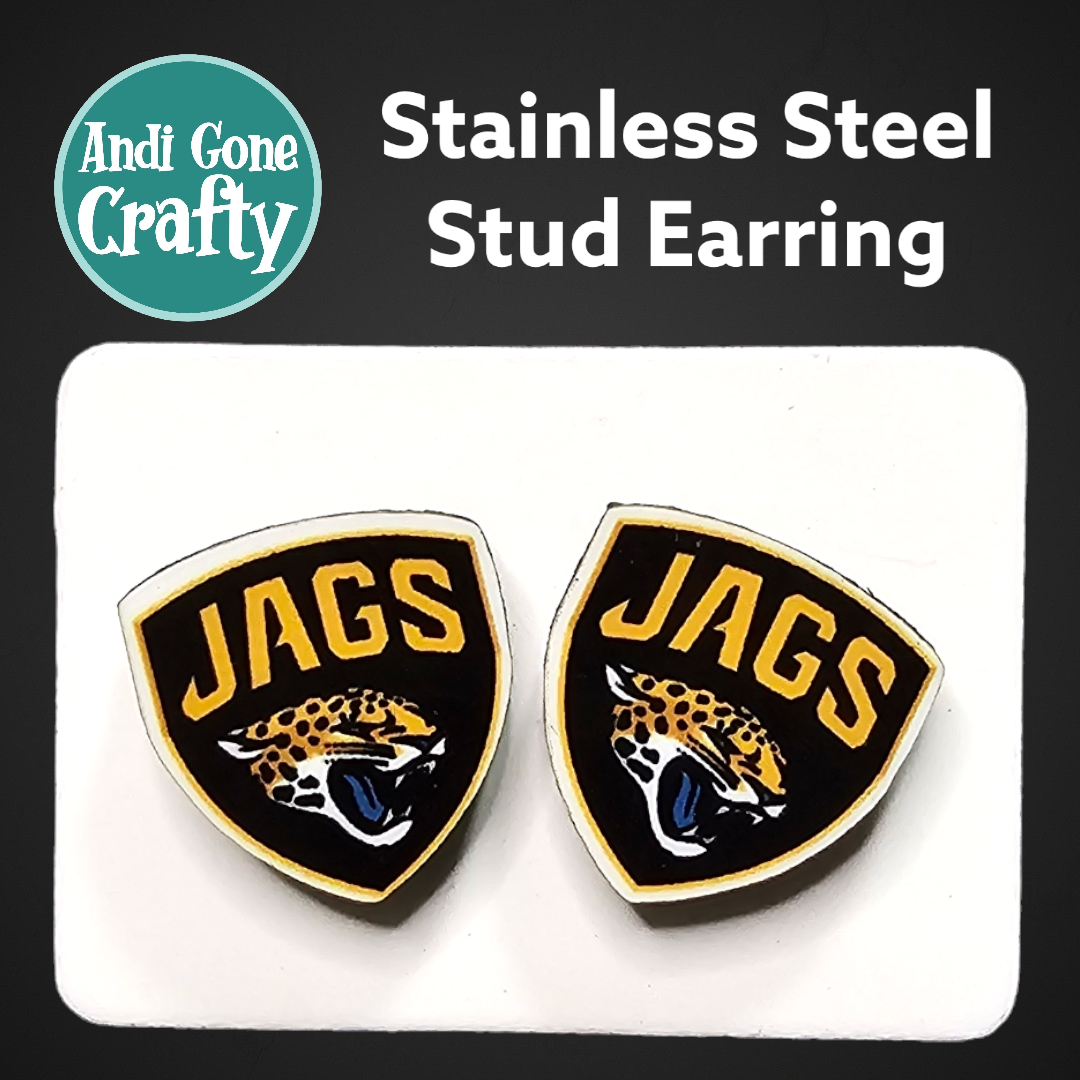 Football Teams - Sports  - Stainless Steel Stud Earring