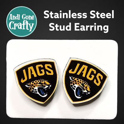 Football Teams - Sports  - Stainless Steel Stud Earring