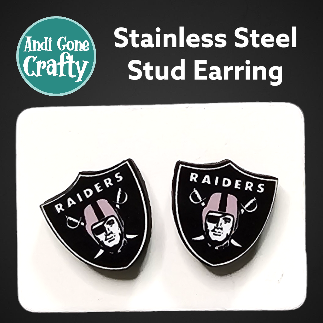 Football Teams - Sports  - Stainless Steel Stud Earring