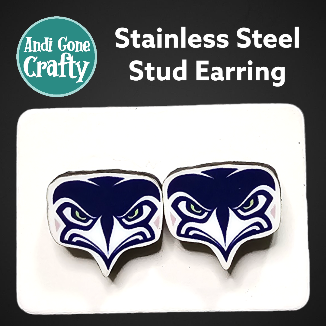 Football Teams - Sports  - Stainless Steel Stud Earring