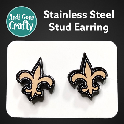 Football Teams - Sports  - Stainless Steel Stud Earring