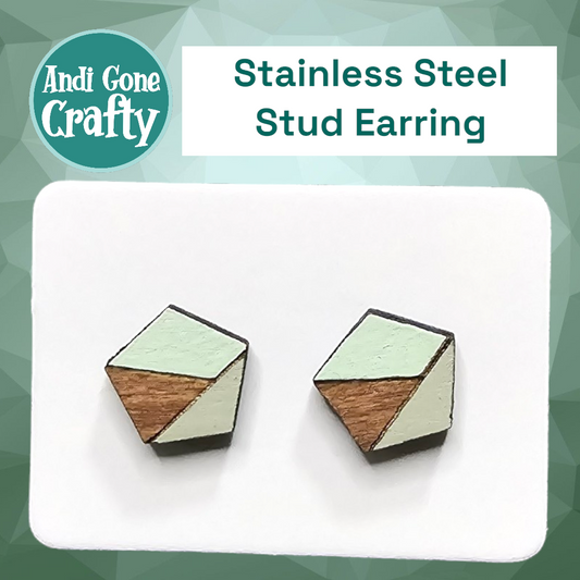 Simply Modern #22 - Stainless Steel Stud Earring