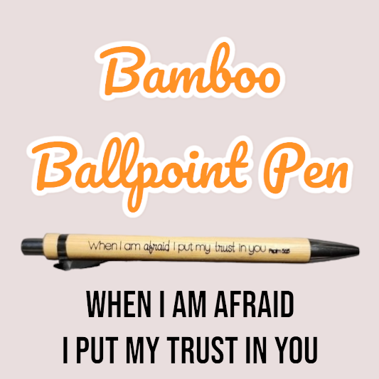 JW Bamboo Pen - 2024 Year Text