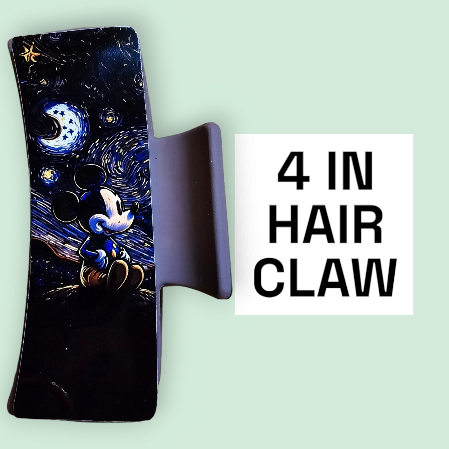 MM Starry Night - 4in Hair Claw / Clip