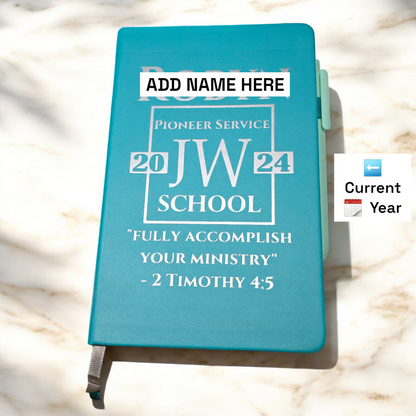 JW Pioneer School Notebook