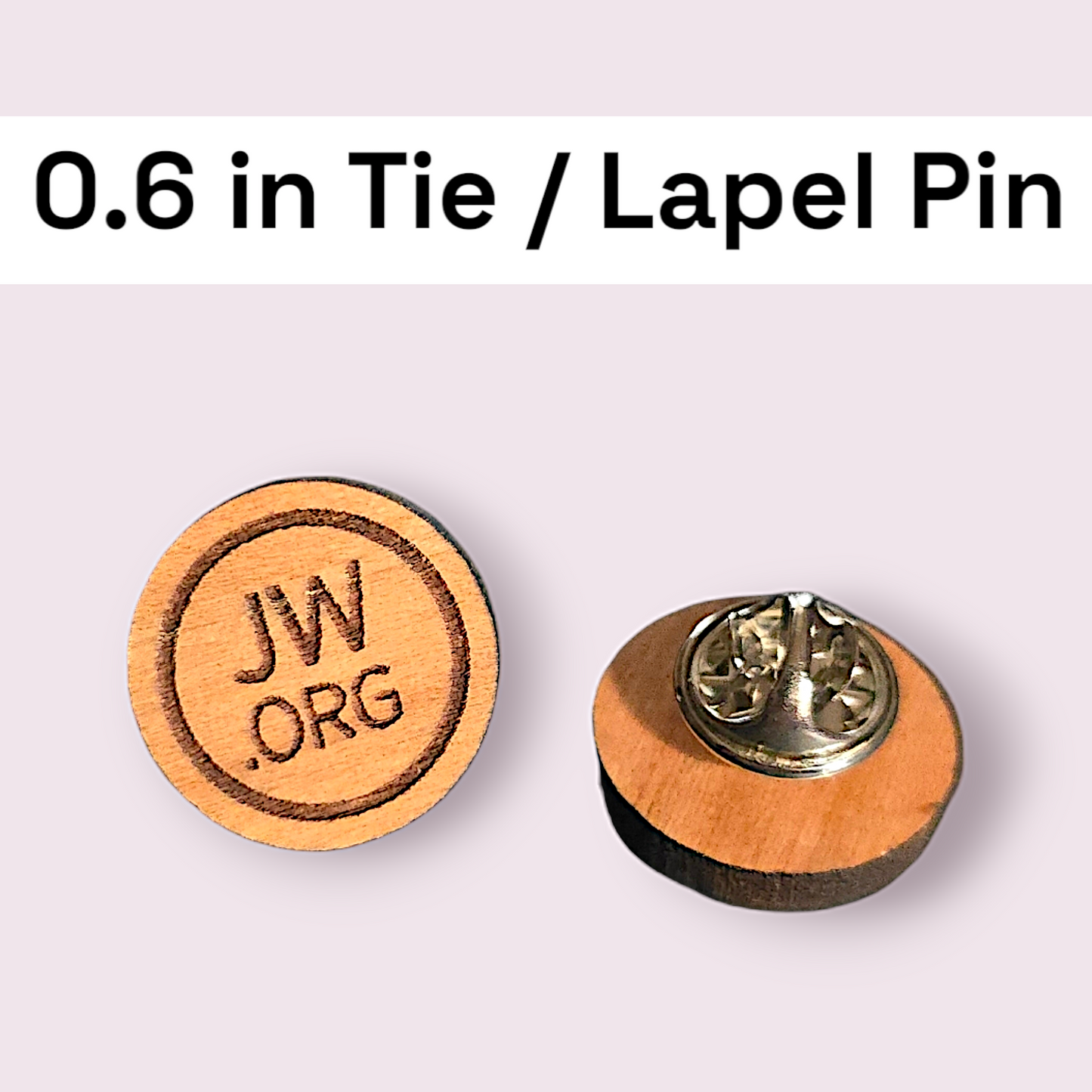 JW - 0.6 inch JW.ORG Pin