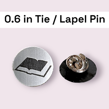 JW - 0.6 inch Bible Pin