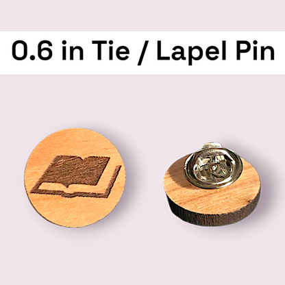 JW - 0.6 inch Bible Pin