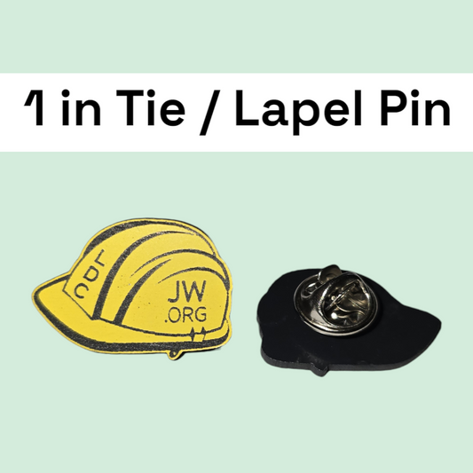 JW - Pin para sombrero duro LDC de 1 pulgada