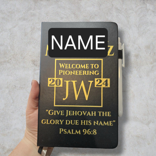 JW Welcome to Pioneering  Notebook