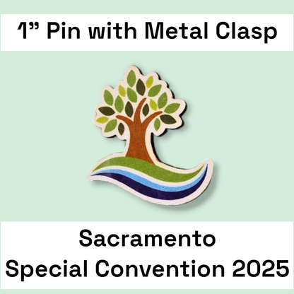 Tree Logo - United States Sacramento (California) - 2025 Special Convention of Jehovah's Witnesses - JW Gifts and Souvenirs