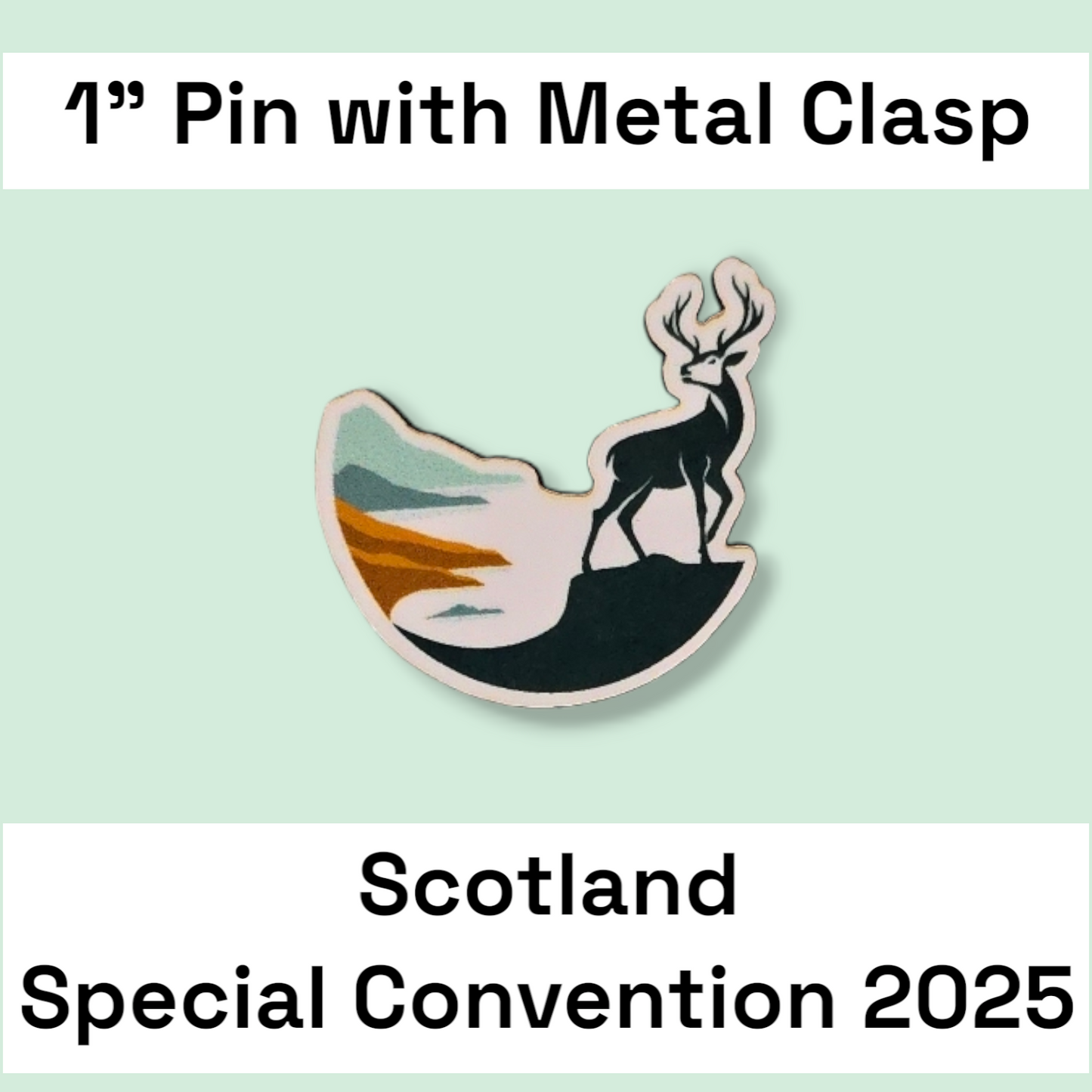 Scotland Glasgow Pins - 2025 Special Convention of Jehovah's Witnesses - JW Gifts and Souvenirs