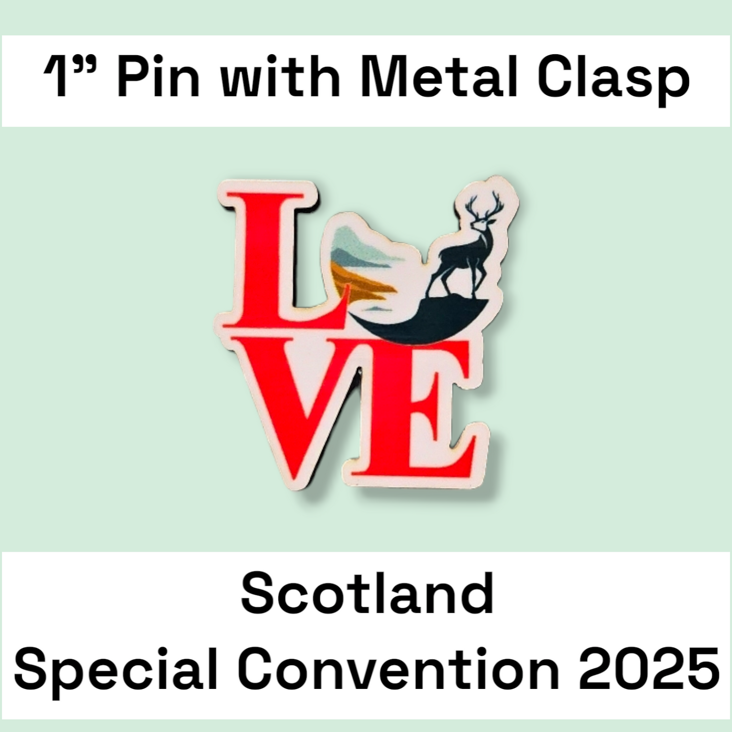 Scotland Glasgow Pins - 2025 Special Convention of Jehovah's Witnesses - JW Gifts and Souvenirs