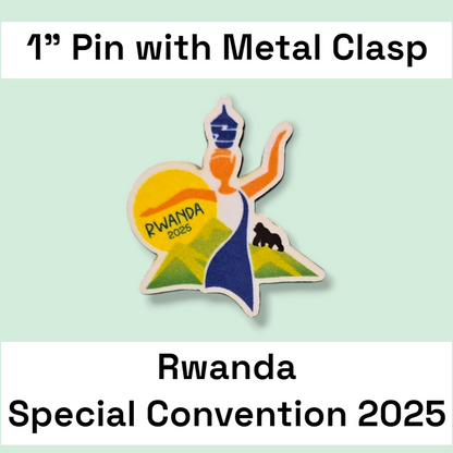 Rwanda Kigali - 2025 Special Convention of Jehovah's Witnesses - JW Gifts and Souvenirs