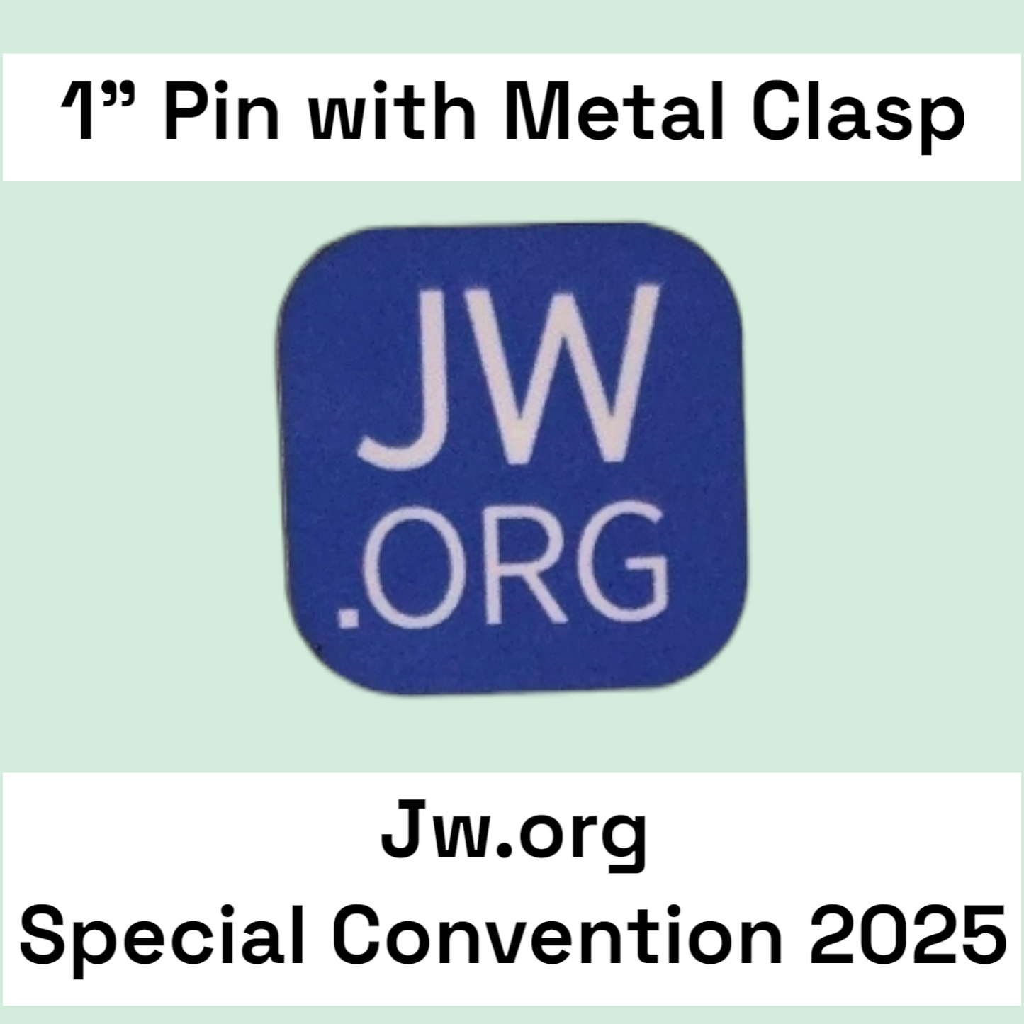 JW - 1" Pin - JW.ORG