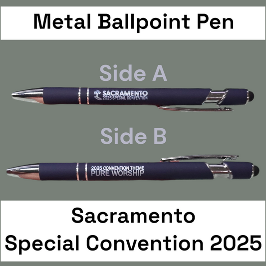 Sacramento Special Convention Ballpoint Pen- JW Metal Pen