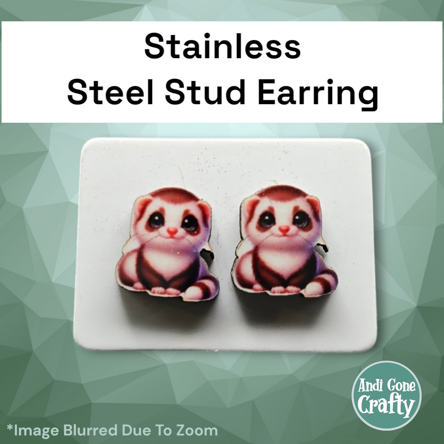 Baby Animals - Character Stainless Steel Stud Earring