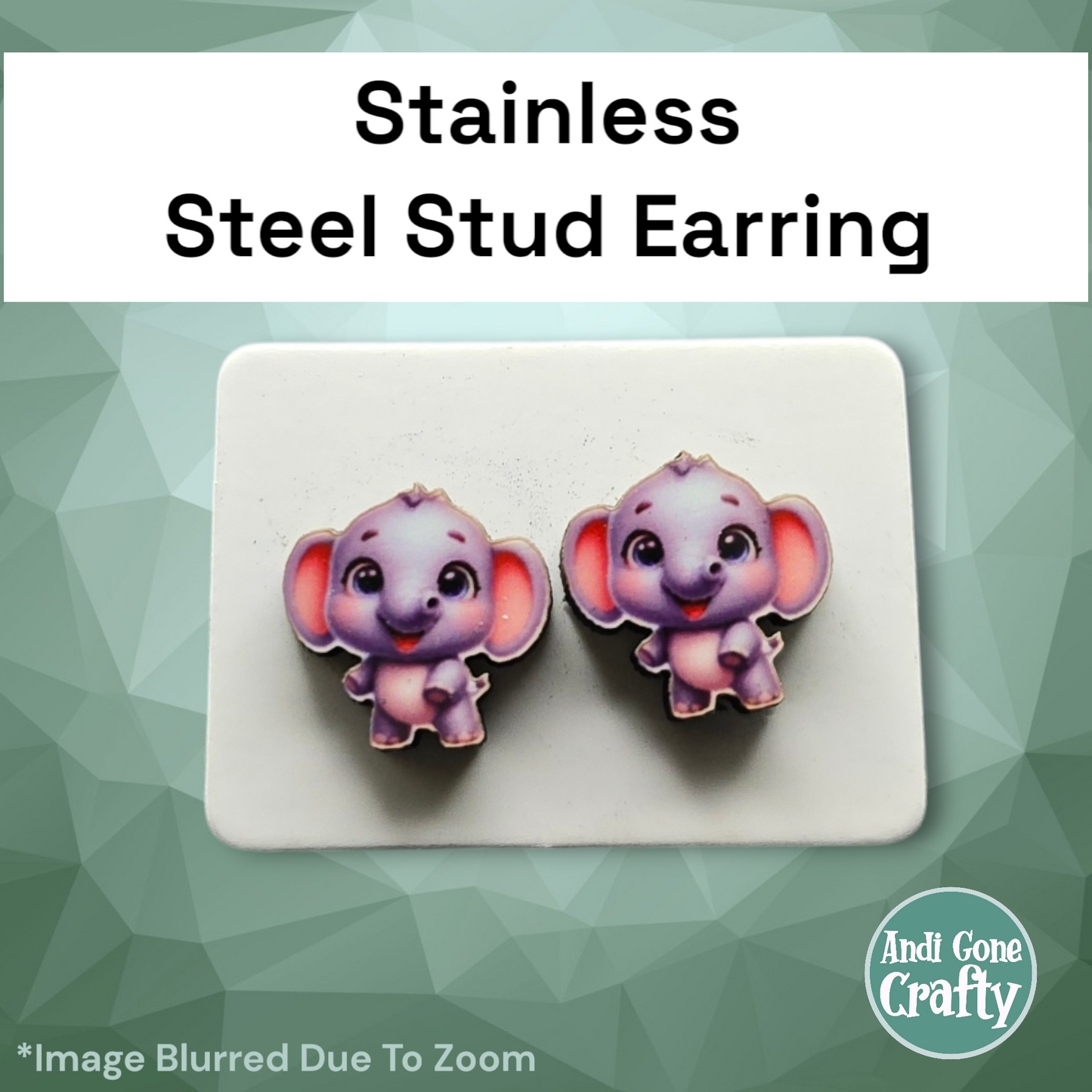 Baby Animals - Character Stainless Steel Stud Earring